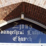 Zion Name above Door